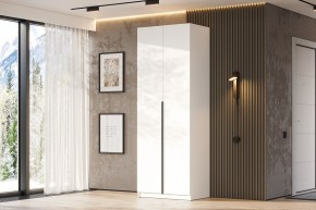 Шкаф ШК-5 (800) Белый текстурный в Нягани - nyagan.ok-mebel.com | фото