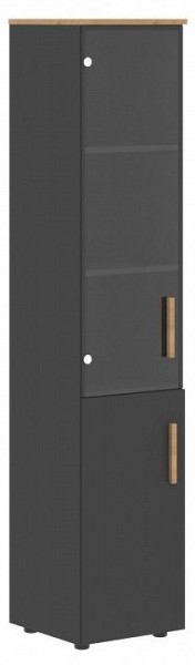 Шкаф-витрина Forta FHC 40.2(L) в Нягани - nyagan.ok-mebel.com | фото