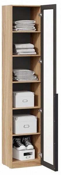 Шкаф-витрина Порто СМ-393.07.213 в Нягани - nyagan.ok-mebel.com | фото 2