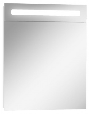 Шкаф-зеркало Аврора 55 левый с подсветкой LED Домино (DV8003HZ) в Нягани - nyagan.ok-mebel.com | фото
