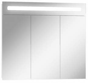 Шкаф-зеркало Аврора 80 с подсветкой LED Домино (DV8009HZ) в Нягани - nyagan.ok-mebel.com | фото 1