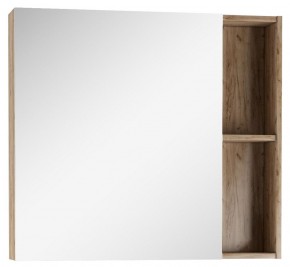 Шкаф-зеркало Craft 80 левый/правый Домино (DCr2204HZ) в Нягани - nyagan.ok-mebel.com | фото