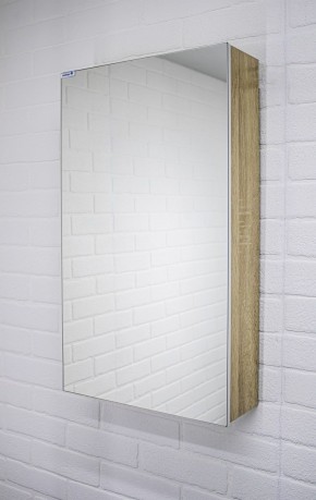 Шкаф-зеркало Мечта 40 Дуб сонома АЙСБЕРГ (DM2317HZ) в Нягани - nyagan.ok-mebel.com | фото 5