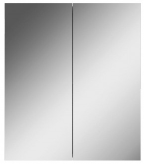 Шкаф-зеркало Норма 60 2 двери АЙСБЕРГ (DA1619HZ) в Нягани - nyagan.ok-mebel.com | фото 4