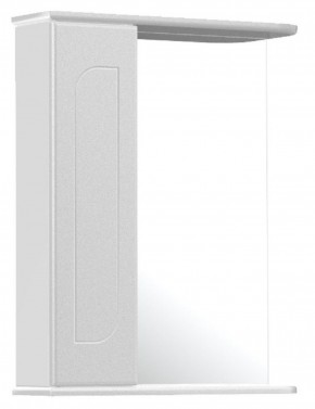 Шкаф-зеркало Радуга Белый 55 левый/правый АЙСБЕРГ (DA1138HZR) в Нягани - nyagan.ok-mebel.com | фото 1