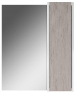 Шкаф-зеркало Uno 60 Дуб серый левый/правый Домино (DU1503HZ) в Нягани - nyagan.ok-mebel.com | фото 5