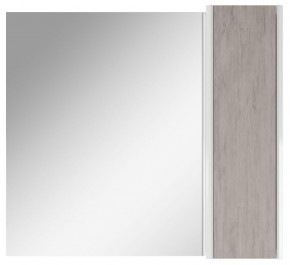 Шкаф-зеркало Uno 80 Дуб серый левый/правый Домино (DU1504HZ) в Нягани - nyagan.ok-mebel.com | фото 5