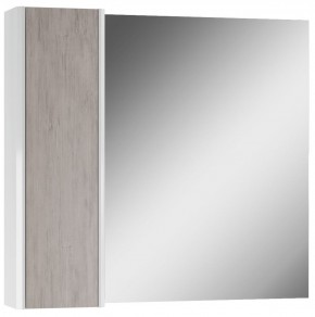 Шкаф-зеркало Uno 80 Дуб серый левый/правый Домино (DU1504HZ) в Нягани - nyagan.ok-mebel.com | фото 6