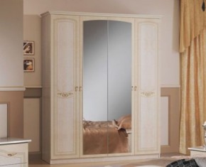 Спальня Ирина (комплект 4 дв.) беж в Нягани - nyagan.ok-mebel.com | фото 2