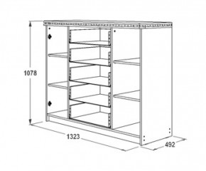 Спальный гарнитур Ольга-13 (модульный) в Нягани - nyagan.ok-mebel.com | фото 17