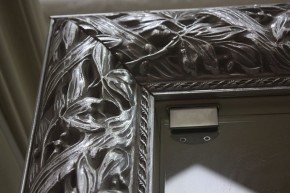 Спальный гарнитур Тиффани Premium черная/серебро в Нягани - nyagan.ok-mebel.com | фото 4