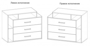 Спальный гарнитур Юнона (вариант-2) в Нягани - nyagan.ok-mebel.com | фото 4