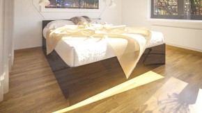 Стандарт Кровать 1600, цвет венге, ШхГхВ 163,5х203,5х70 см., сп.м. 1600х2000 мм., без матраса, основание есть в Нягани - nyagan.ok-mebel.com | фото 6