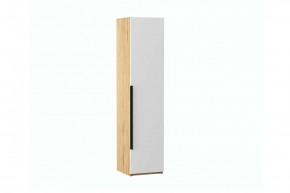 СТЕФАНИ-6 Пенал (дуб крафт золотой/белый софт) в Нягани - nyagan.ok-mebel.com | фото