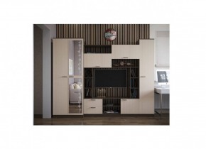 Стенка Марта 11 (Венге/Беленый дуб) в Нягани - nyagan.ok-mebel.com | фото 5