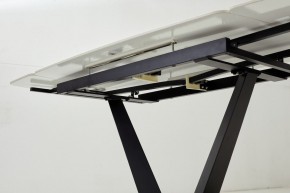 Стол ALATRI 120 MATT WHITE MARBLE SOLID CERAMIC / BLACK, ®DISAUR в Нягани - nyagan.ok-mebel.com | фото 6