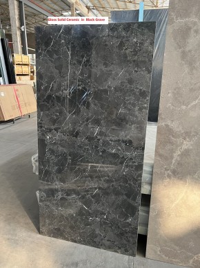 Стол ALES 180 BLACK GRAVE SOLID CERAMIC, керамика / бронзовый, ®DISAUR в Нягани - nyagan.ok-mebel.com | фото 3