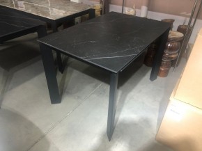 Стол CORNER 120 MATT BLACK MARBLE SOLID CERAMIC / BLACK, ®DISAUR в Нягани - nyagan.ok-mebel.com | фото 10