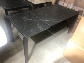 Стол CORNER 120 MATT BLACK MARBLE SOLID CERAMIC / BLACK, ®DISAUR в Нягани - nyagan.ok-mebel.com | фото 12