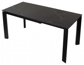 Стол CORNER 120 MATT BLACK MARBLE SOLID CERAMIC / BLACK, ®DISAUR в Нягани - nyagan.ok-mebel.com | фото 4