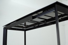 Стол CREMONA 140 KL-99 Белый мрамор матовый, итальянская керамика / черный каркас, ®DISAUR в Нягани - nyagan.ok-mebel.com | фото 13