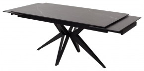 Стол FORIO 160 MATT BLACK MARBLE SOLID CERAMIC / BLACK, ®DISAUR в Нягани - nyagan.ok-mebel.com | фото 7
