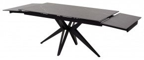Стол FORIO 160 MATT BLACK MARBLE SOLID CERAMIC / BLACK, ®DISAUR в Нягани - nyagan.ok-mebel.com | фото 8