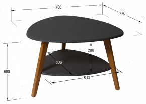 Стол журнальный Бруклин в Нягани - nyagan.ok-mebel.com | фото 4