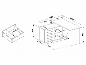 Стол компьютерный КСТ-109Л в Нягани - nyagan.ok-mebel.com | фото 4