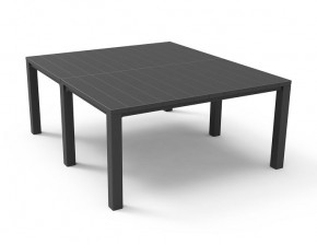 Стол раскладной Джули (Julie Double table 2 configurations) Графит в Нягани - nyagan.ok-mebel.com | фото 3