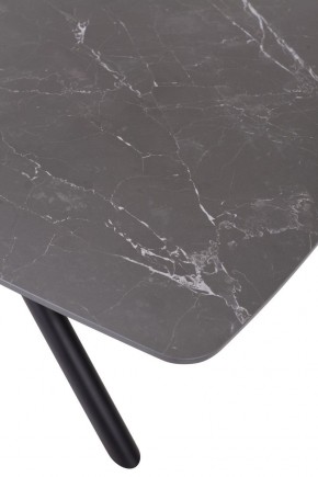 Стол RIVOLI 140 MATT BLACK MARBLE SOLID CERAMIC / BLACK, ®DISAUR в Нягани - nyagan.ok-mebel.com | фото 10