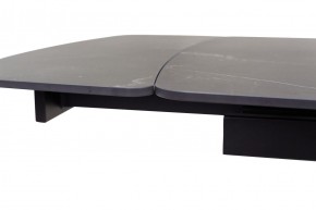 Стол RIVOLI 140 MATT BLACK MARBLE SOLID CERAMIC / BLACK, ®DISAUR в Нягани - nyagan.ok-mebel.com | фото 4