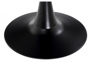Стол стеклянный Tulip 90x74 black glass в Нягани - nyagan.ok-mebel.com | фото 3