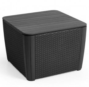 Стол-сундук Лузон Плюс (Luzon Plus Flat Wicker), графит в Нягани - nyagan.ok-mebel.com | фото 3