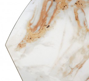 Стол TERAMO 135 GLOSS GRAND JADE SOLID CERAMIC, керамика, поворотн.механизм / Черный каркас, ®DISAUR в Нягани - nyagan.ok-mebel.com | фото 13