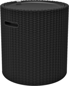 Столик-холодильник Кул-Стул (Cool stool) графит в Нягани - nyagan.ok-mebel.com | фото 2