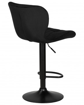 Стул барный DOBRIN BARNY BLACK, черный велюр (MJ9-101) в Нягани - nyagan.ok-mebel.com | фото 4