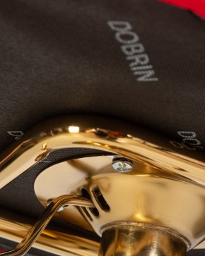 Стул барный DOBRIN CHARLY GOLD, красный велюр (MJ9-45) в Нягани - nyagan.ok-mebel.com | фото 10