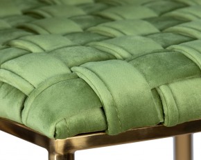Стул барный DOBRIN EMMA GOLD, зеленый велюр (VF-08) в Нягани - nyagan.ok-mebel.com | фото 8