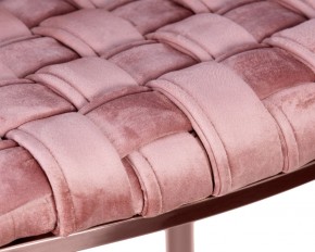 Стул барный DOBRIN EMMA ROSE GOLD, розовый велюр (VF-10) в Нягани - nyagan.ok-mebel.com | фото 9