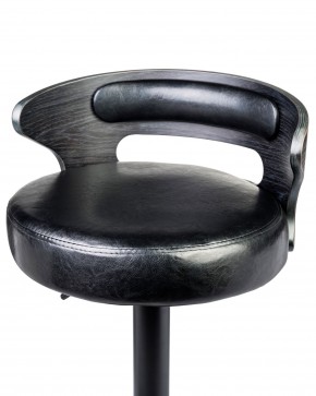 Стул барный DOBRIN FRED BLACK, чёрное дерево, чёрный в Нягани - nyagan.ok-mebel.com | фото 6