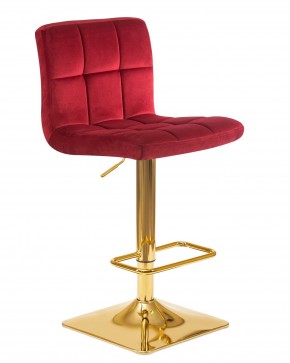 Стул барный DOBRIN GOLDIE, бордовый велюр (MJ9-43) в Нягани - nyagan.ok-mebel.com | фото 2