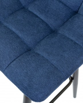 Стул барный DOBRIN NICOLE, черные матовые ножки, синяя ткань (UF860-14B) в Нягани - nyagan.ok-mebel.com | фото 8