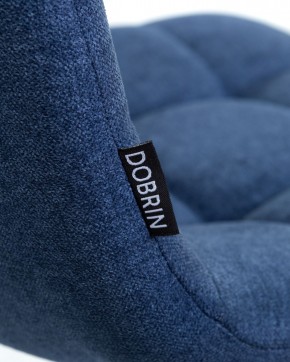 Стул барный DOBRIN NICOLE, черные матовые ножки, синяя ткань (UF860-14B) в Нягани - nyagan.ok-mebel.com | фото 9