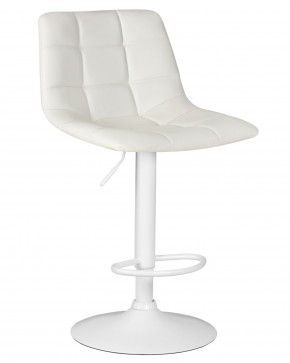 Стул барный DOBRIN TAILOR WHITE, белый PU в Нягани - nyagan.ok-mebel.com | фото