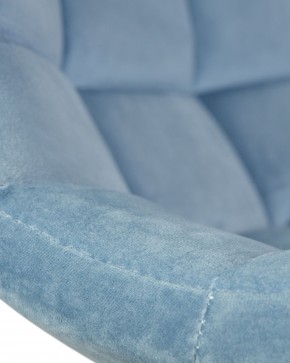 Стул барный DOBRIN TAILOR WHITE, пудрово-голубой велюр (MJ9-74) в Нягани - nyagan.ok-mebel.com | фото 8