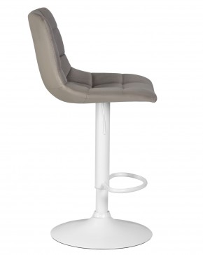 Стул барный DOBRIN TAILOR WHITE, серый велюр (MJ9-75) в Нягани - nyagan.ok-mebel.com | фото 3