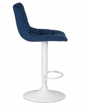 Стул барный DOBRIN TAILOR WHITE, синий велюр (MJ9-117) в Нягани - nyagan.ok-mebel.com | фото 3