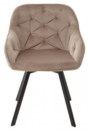 Стул GALE 360 град. поворот. BLUVEL-40 BEIGE, велюр/ черный каркас, М-City в Нягани - nyagan.ok-mebel.com | фото 6