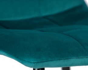 Стул обеденный DOBRIN CHILLY, Морской волны Holland 56, основание черное в Нягани - nyagan.ok-mebel.com | фото 7